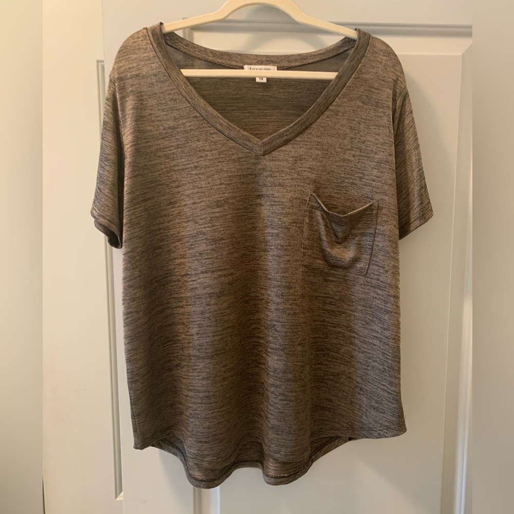 Kris and Jen Plus Size Dress T-shirt 1x